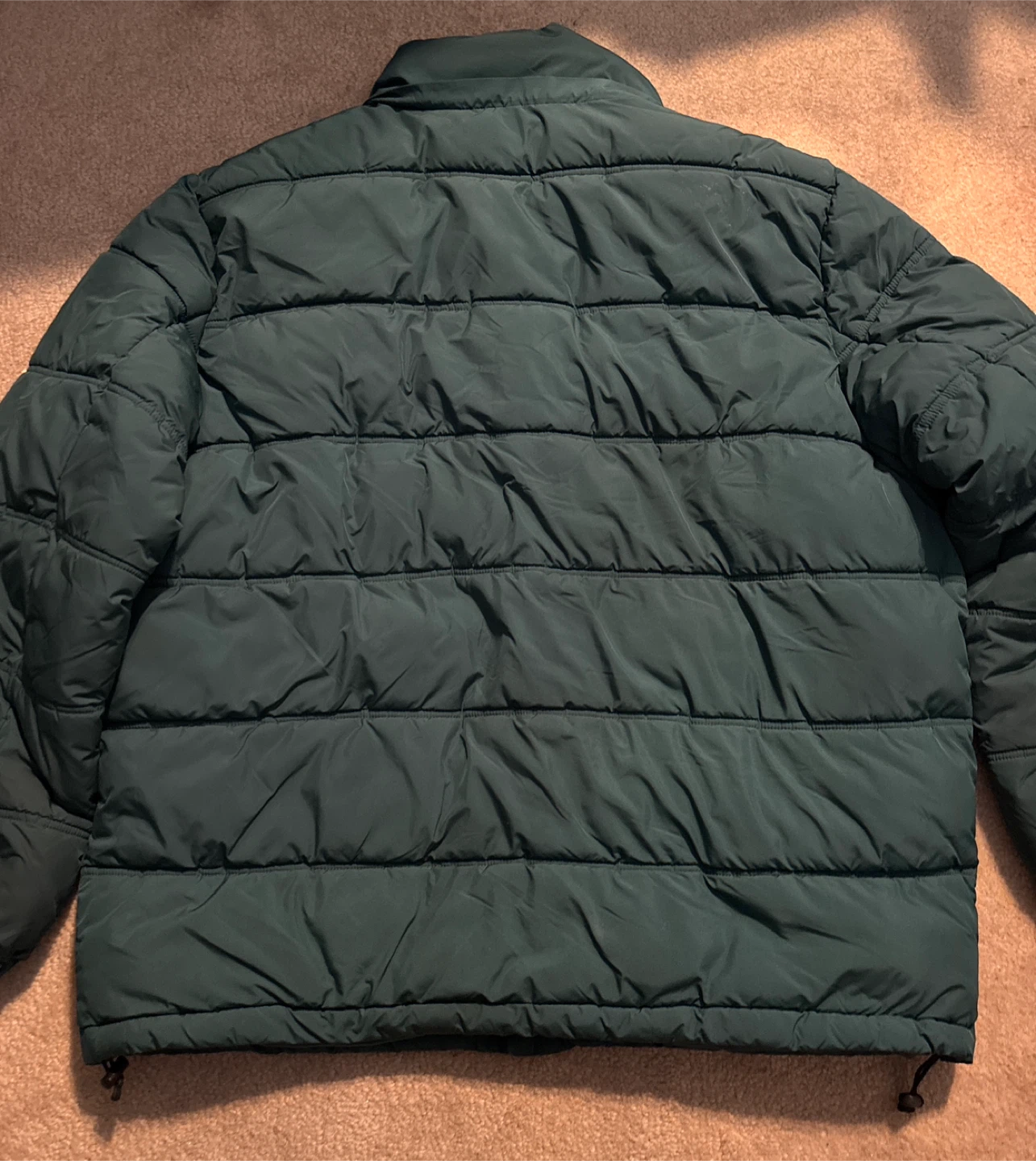 George Puffer Jacket - Size L/G - Dark Green - photo 4
