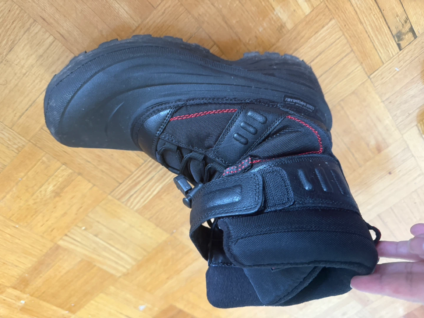 Ice Fields Black Winter Boots - Size 8 - photo 3