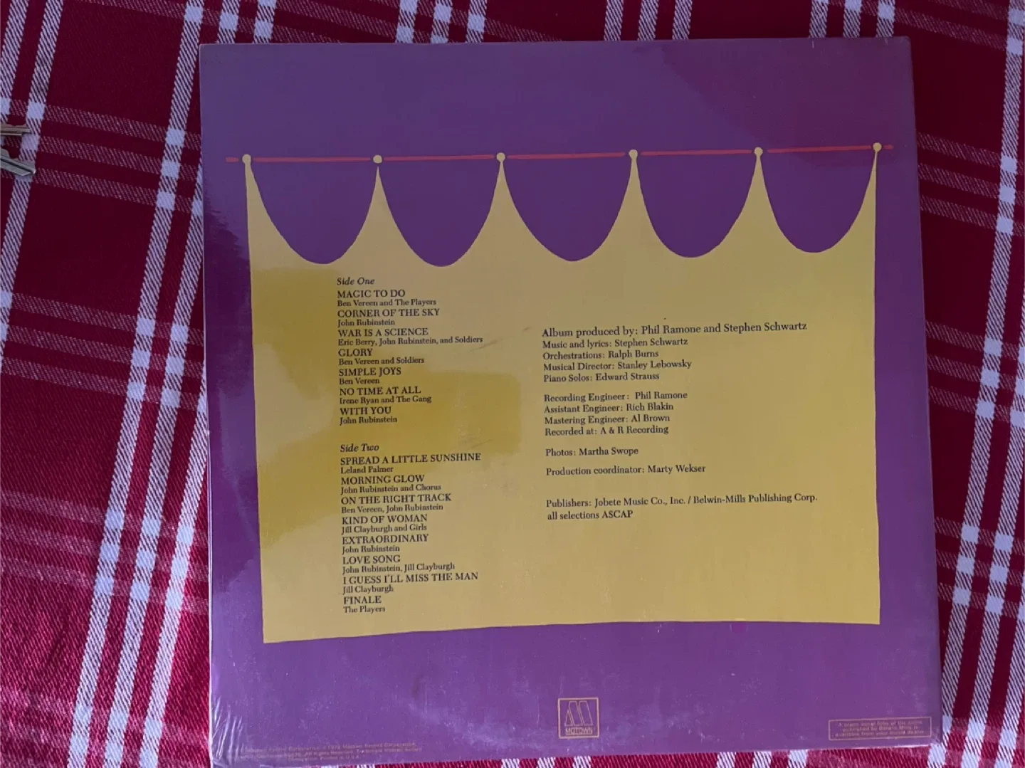 Pippin Original Cast Album - Sealed image indicator(2)
