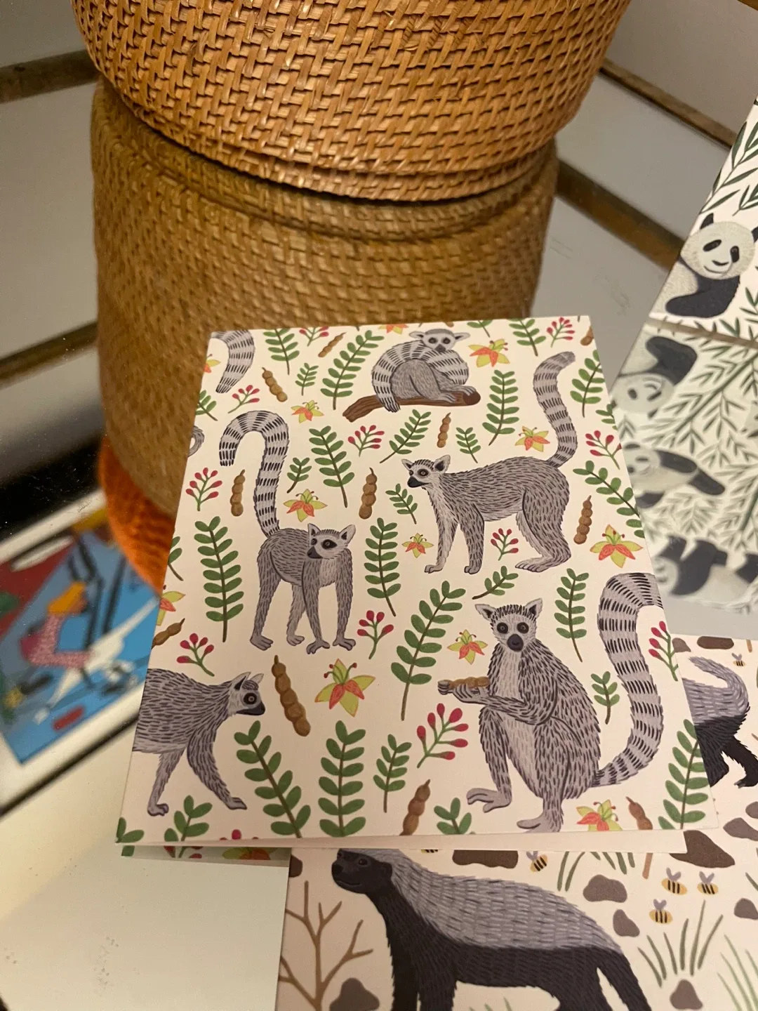 Animal Art  Folded Cards - Set of 8 NEW image indicator(4)