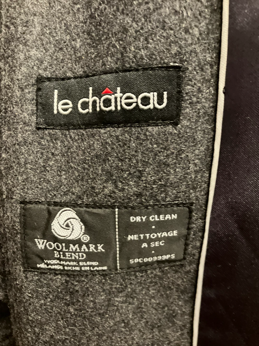 Le Chateau Wool Blend Coat - Size M - photo 3