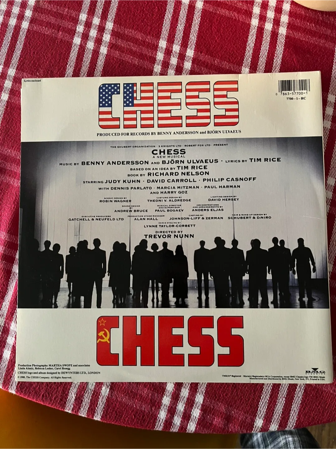 Chess - Original Broadway Cast Recording Vinyl image indicator(2)