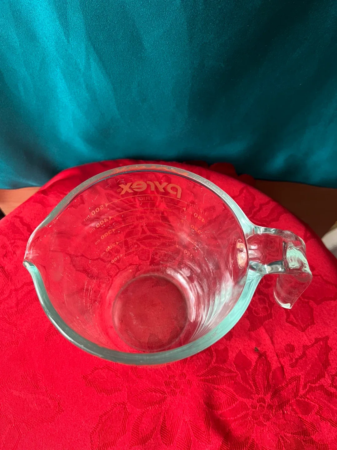 Vintage Pyrex Glass Measuring Cup - 2 Cup image indicator(3)