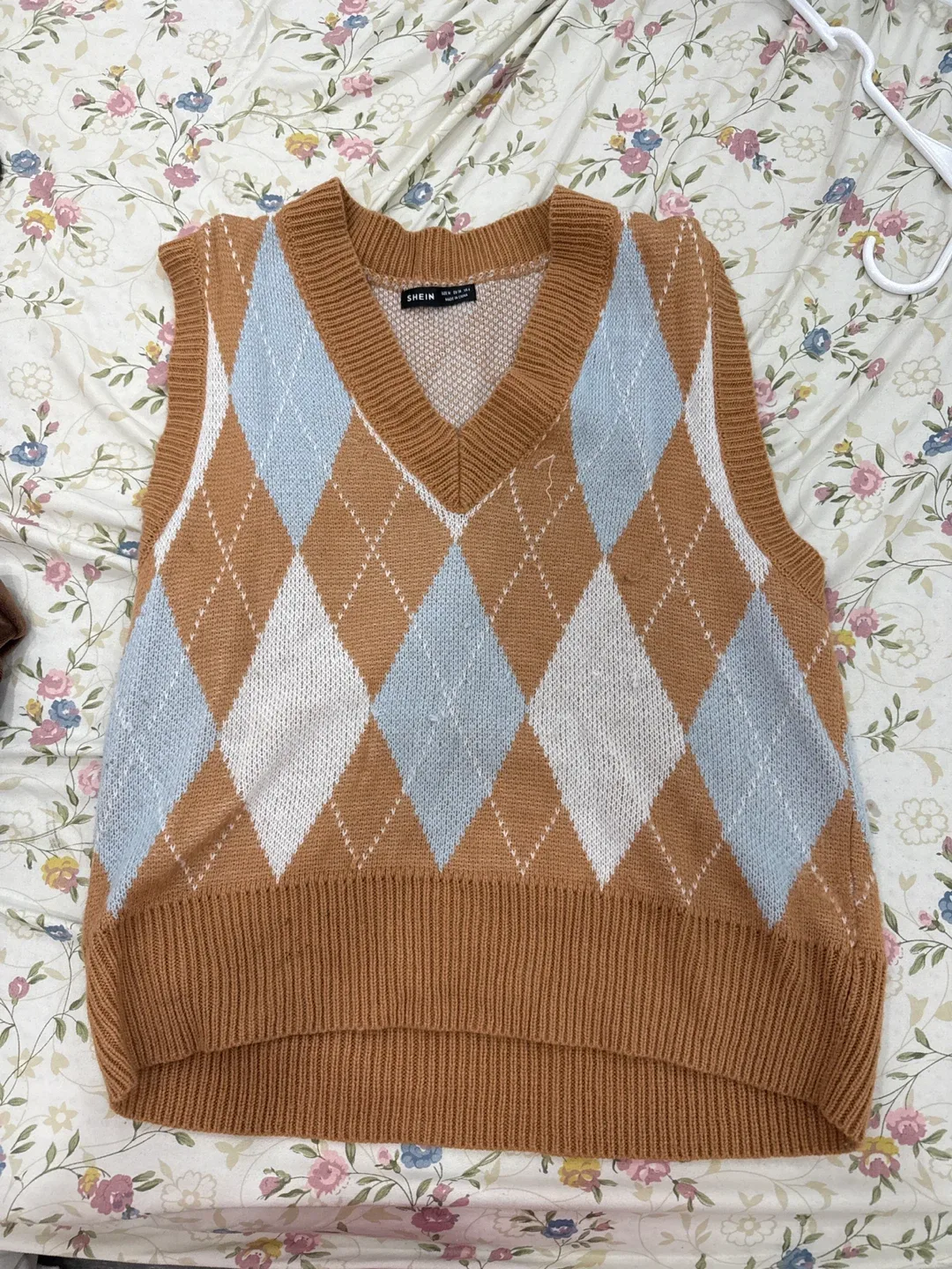 Argyle Sweater Vest - Size EUR S thumbnail