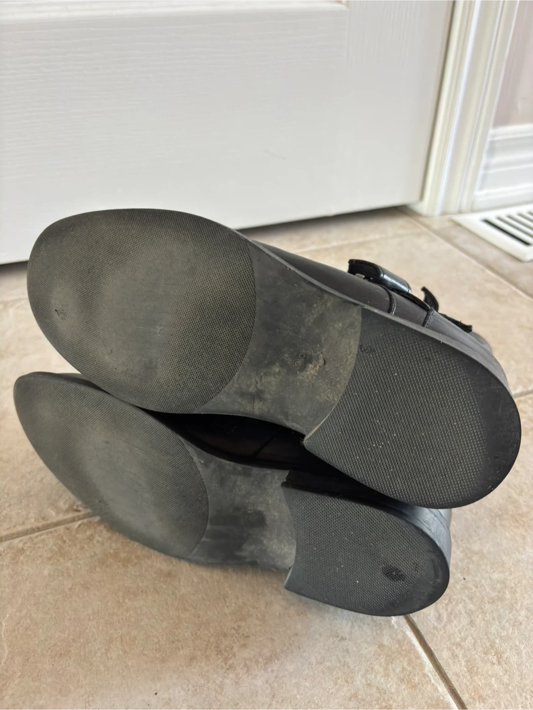Black Leather Boots - size 39 - photo 5