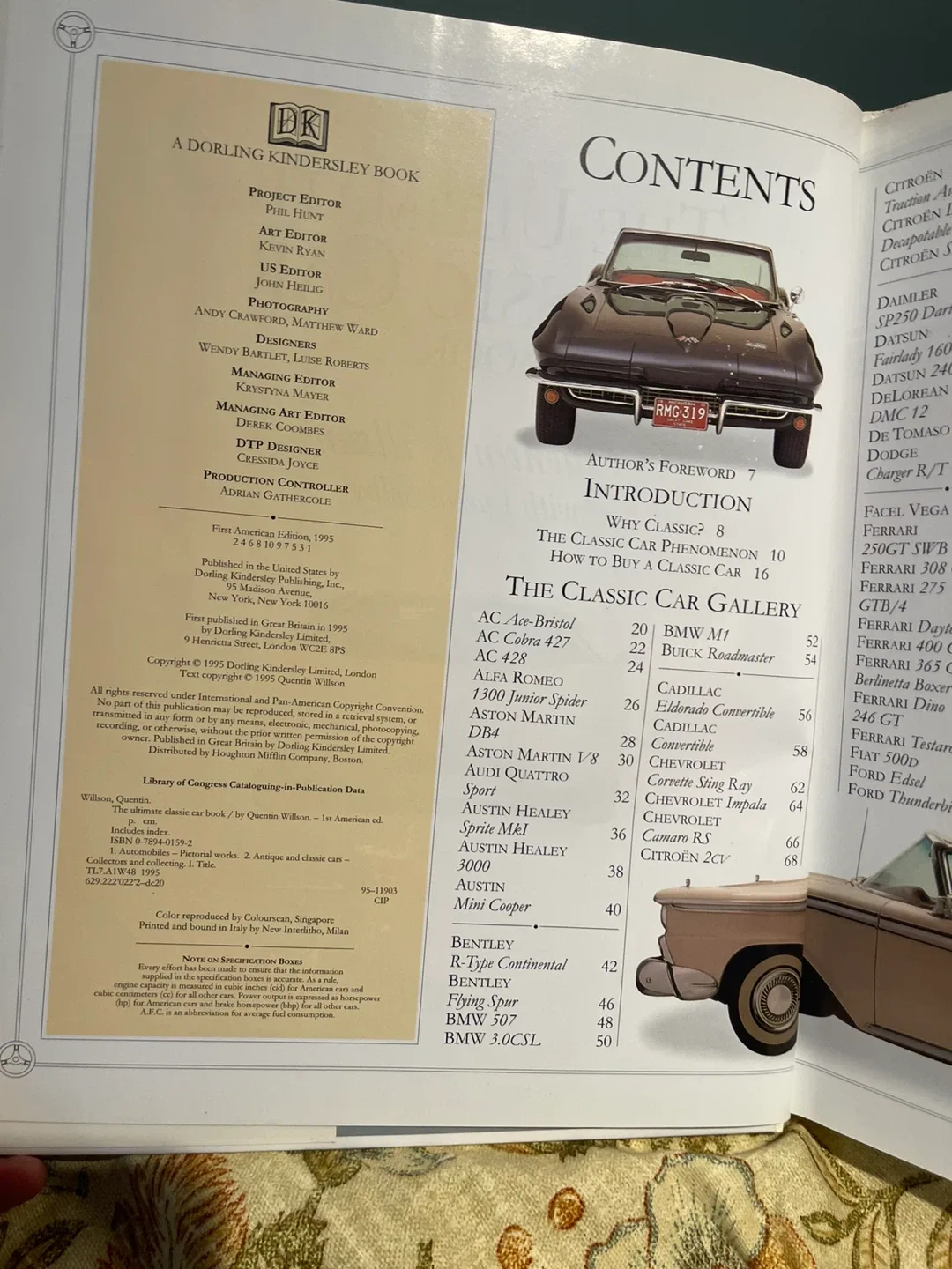 The Ultimate Classic Car Book by Quentin Willson image indicator(2)