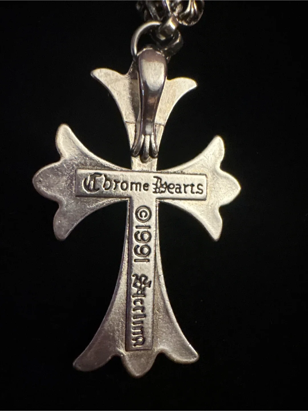 New Chrome Hearts Cross Pendant Necklace image indicator(2)