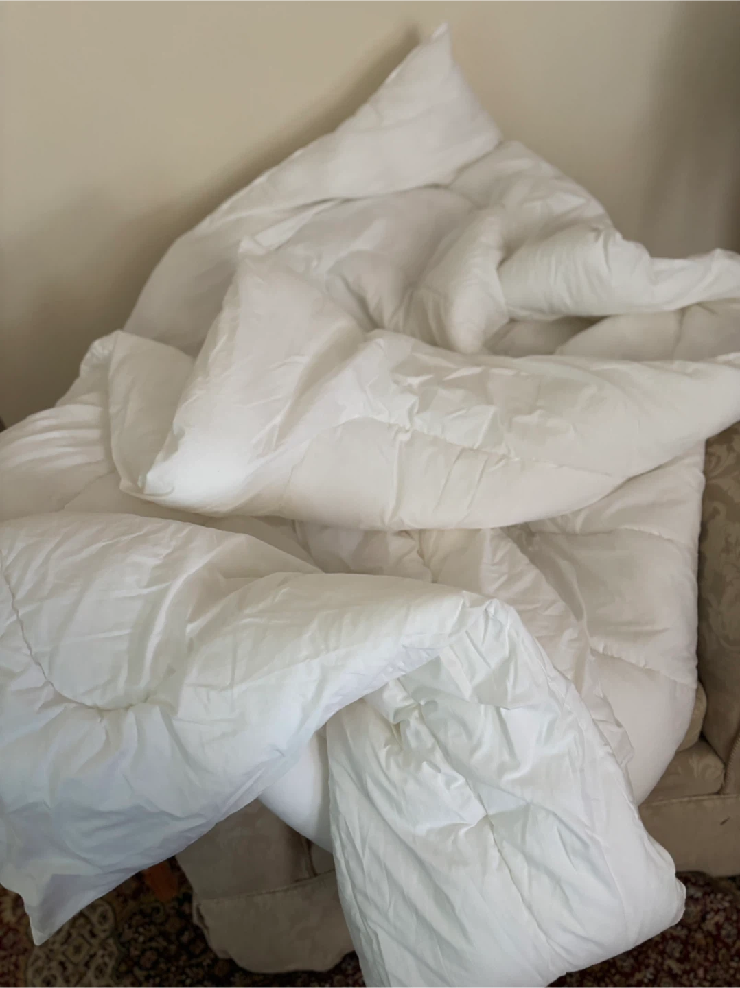 White Down Duvet - Queen size - photo 2