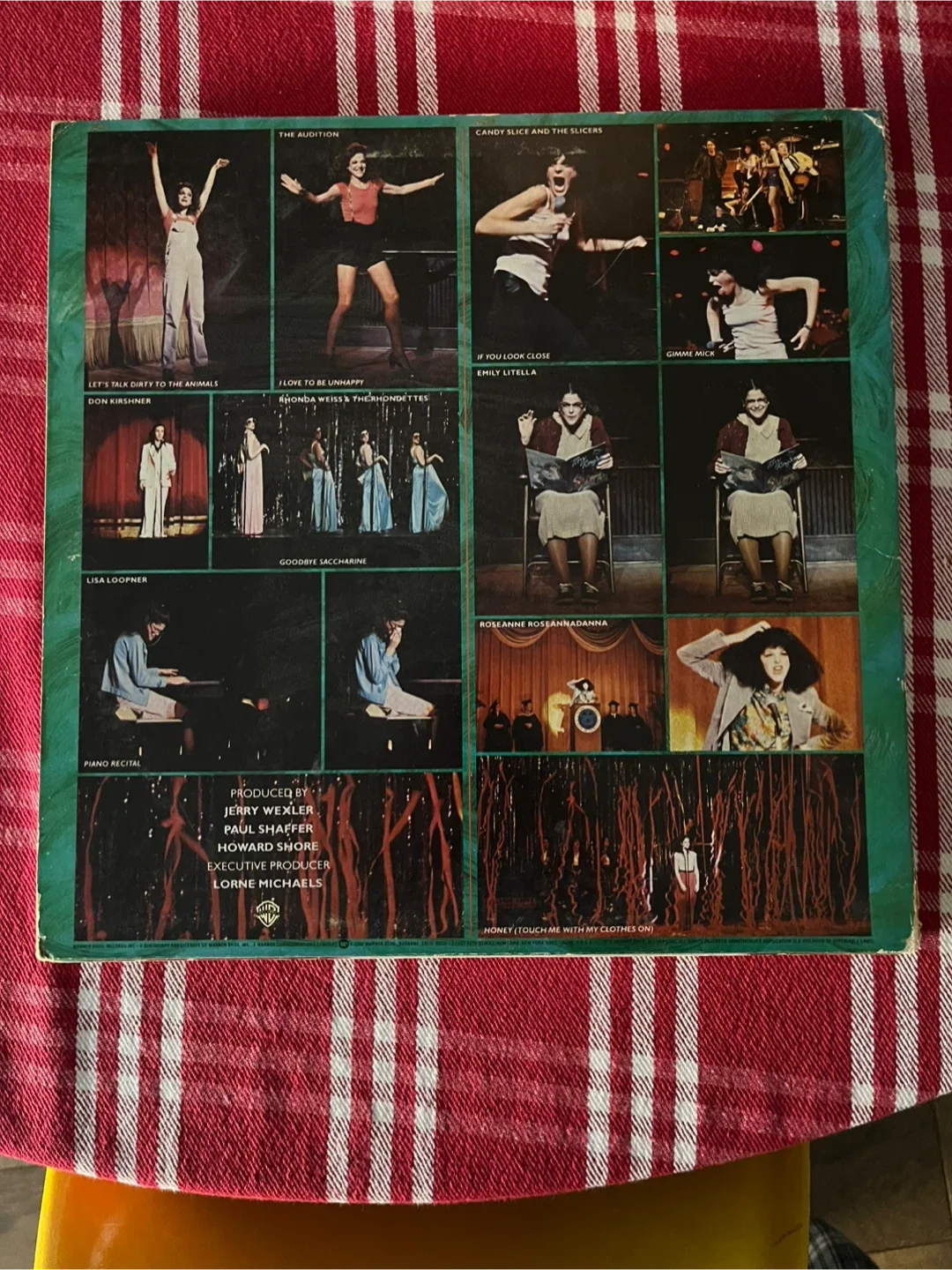 Rare Signed Gilda Radner Live From New York Vinyl Record image indicator(2)