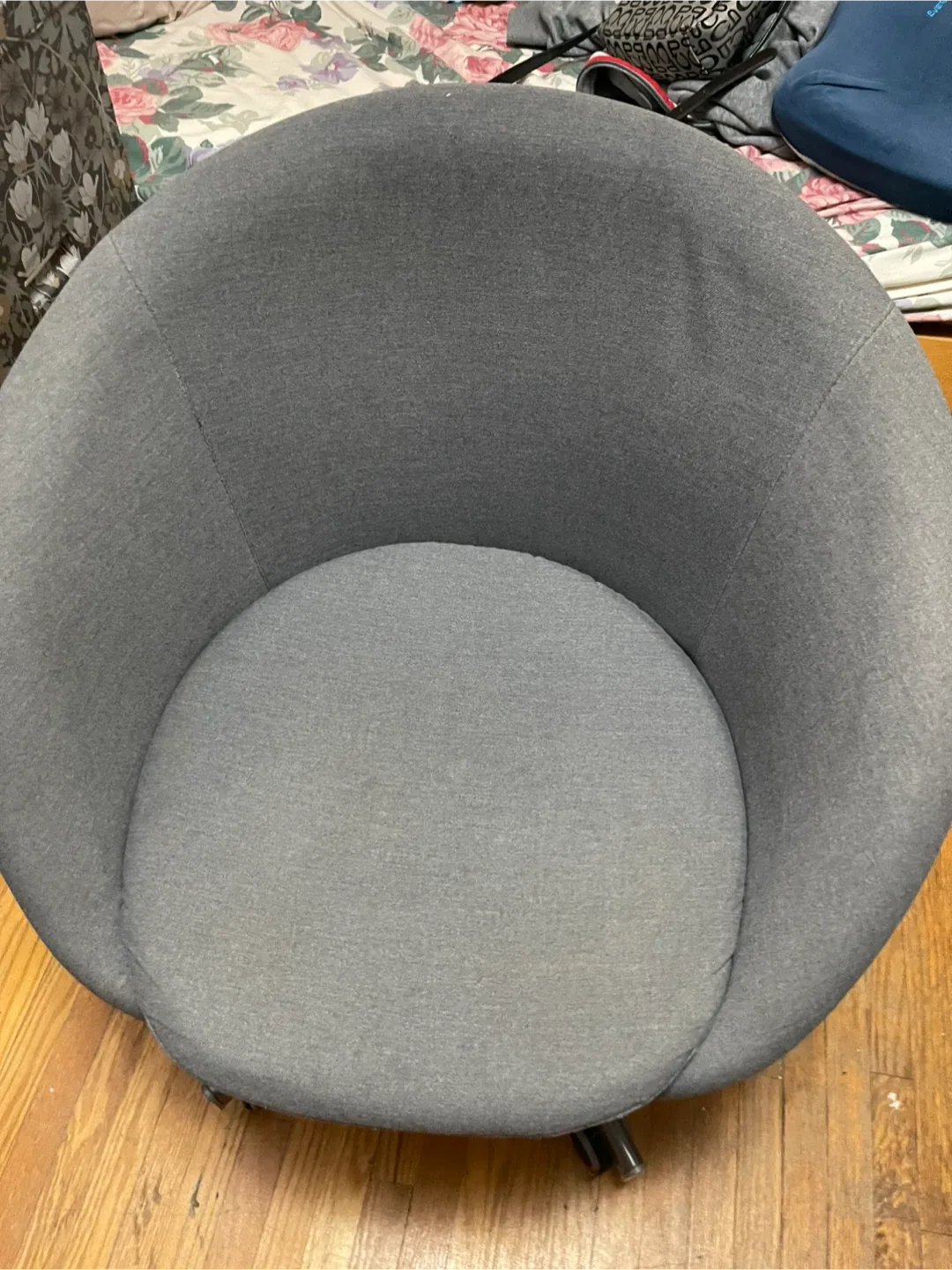 IKEA Skruvsta Swivel Chair - Grey image indicator(3)