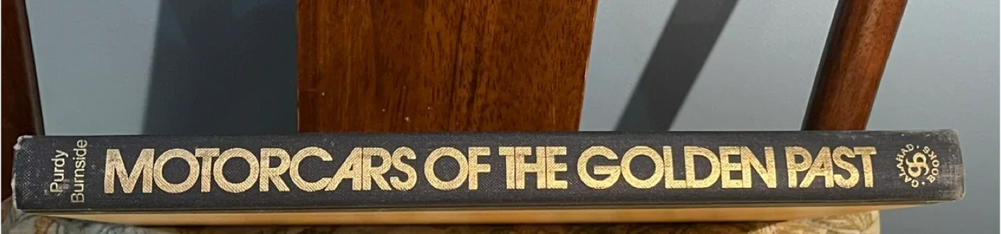 Motorcars of the Golden Past Book image indicator(2)
