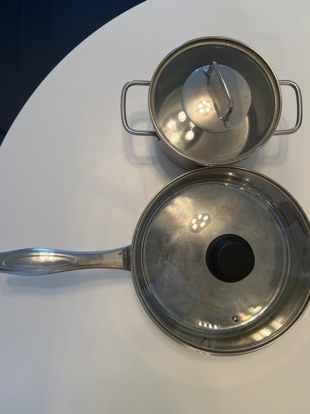 Stainless steel pan/pot
