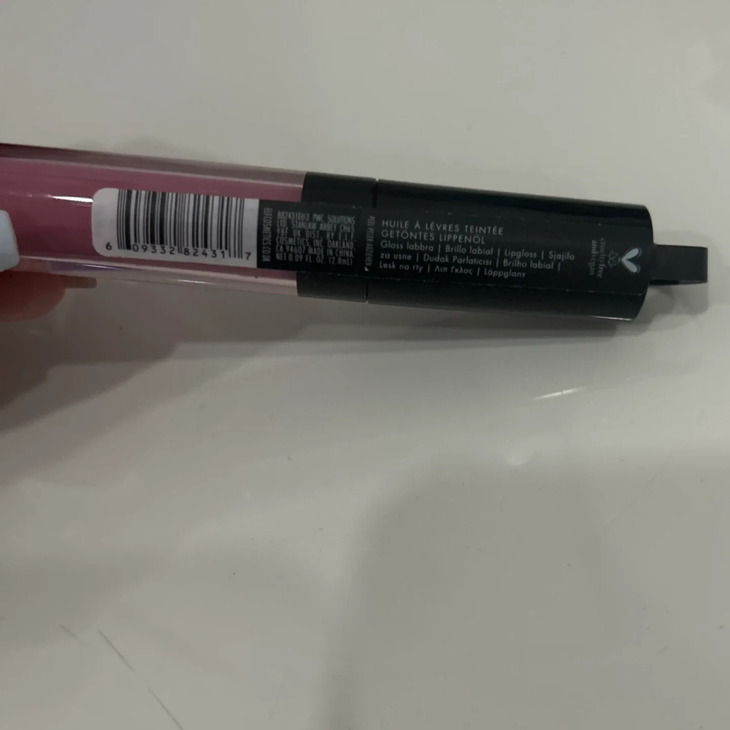 NEW Elf Tinted Lip Oil - Pink Kiss image indicator(3)