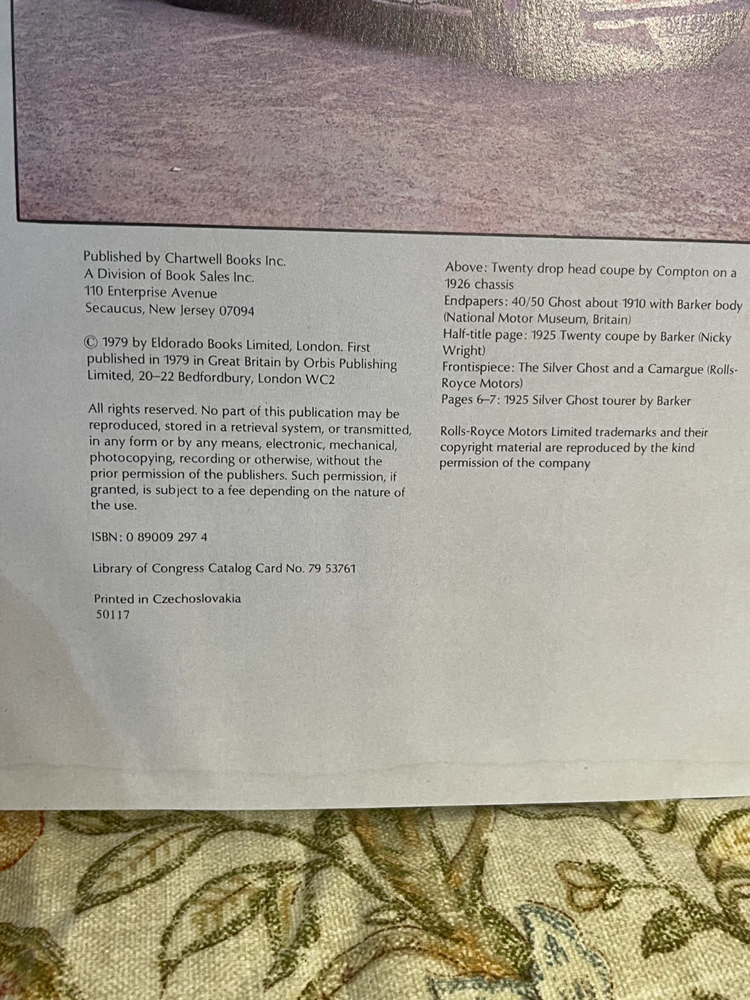 Rolls-Royce: 75 Years of Motoring Excellence Book - photo 2