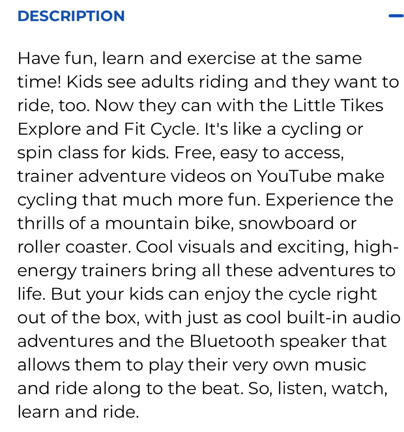 Little Tikes Explore & Fit Cycle image indicator(5)