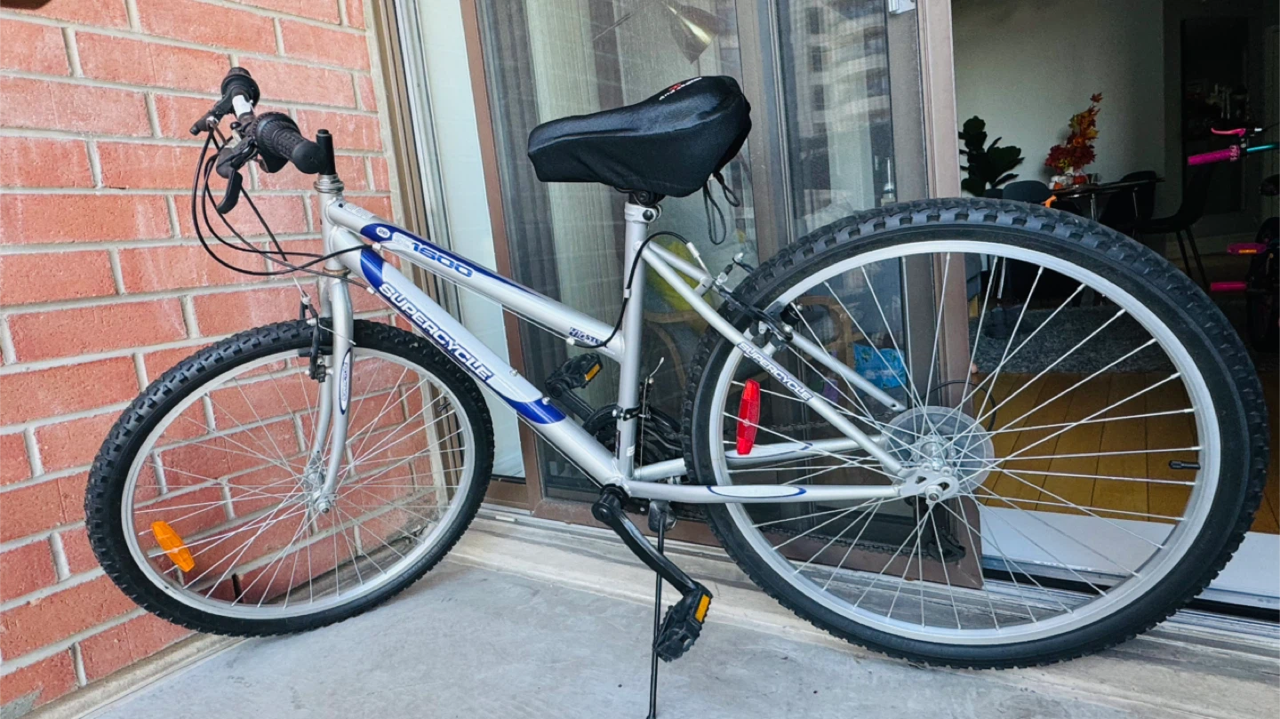 Supercycle 1800 Silver Mountain Bike