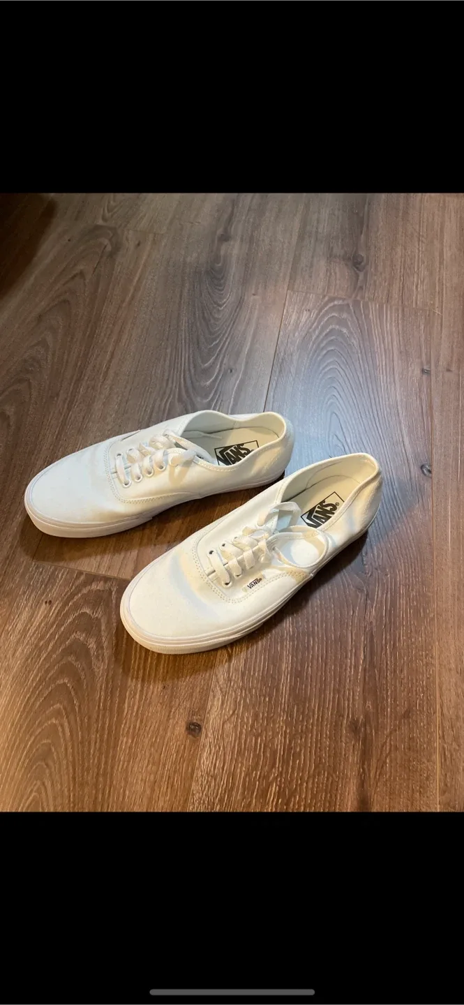 Vans Authentic All White Sneakers image indicator(2)