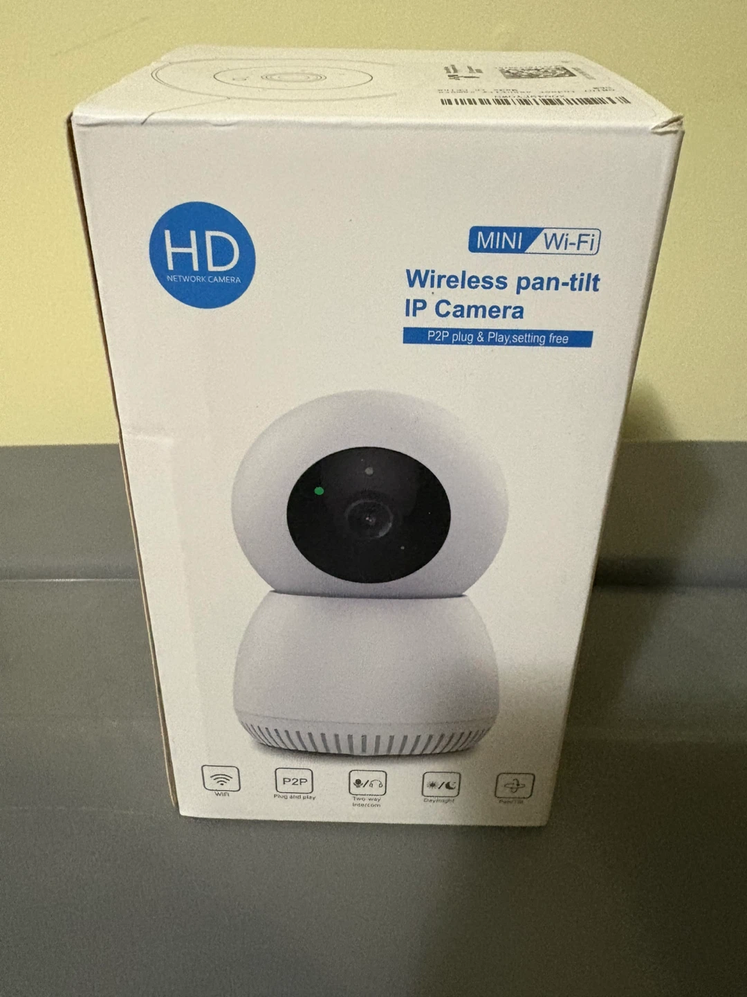 Mini Wi-Fi Wireless Pan-Tilt IP Camera - photo 2