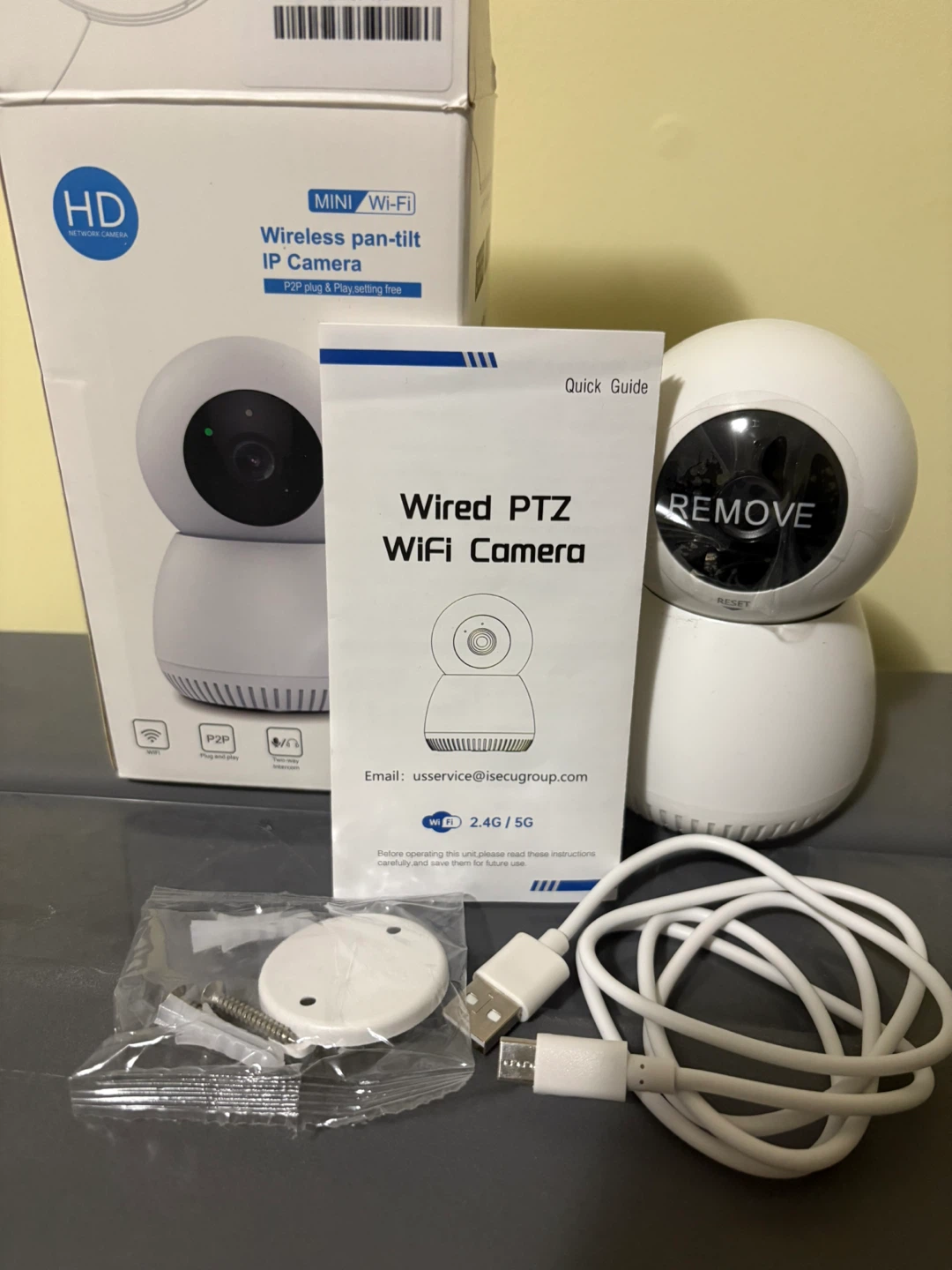 Mini Wi-Fi Wireless Pan-Tilt IP Camera - photo 5