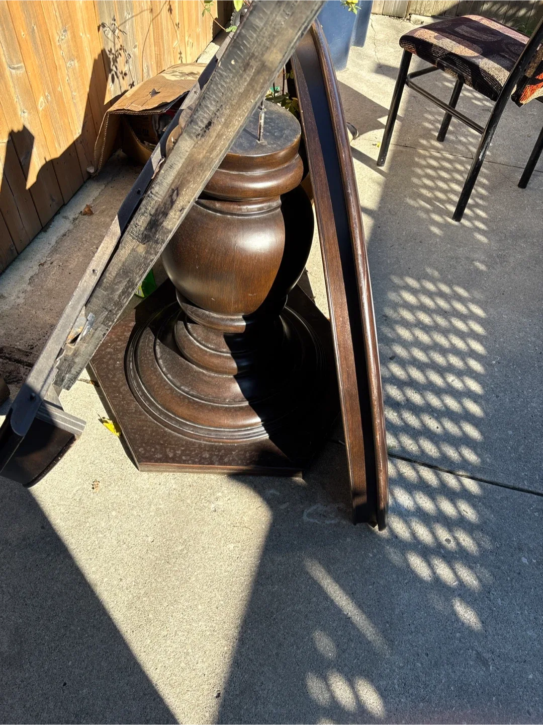 Wooden Table Top and Legs thumbnail