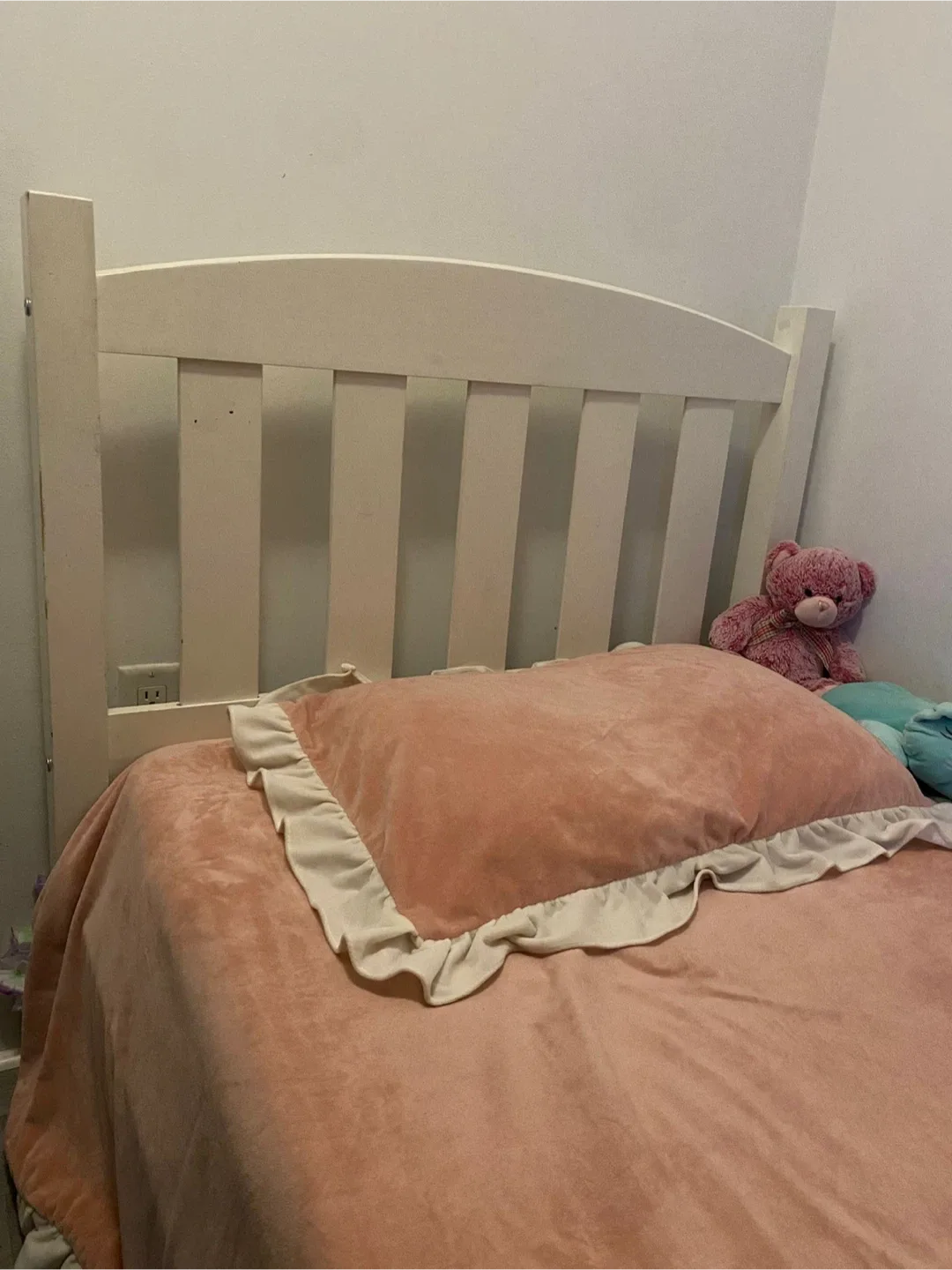 Twin Bed Frame with mattress image indicator(2)