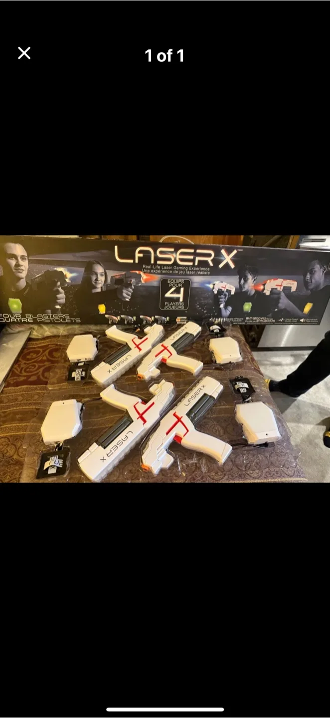 Laser X Real-Life Laser Gaming Experience for 4 Players