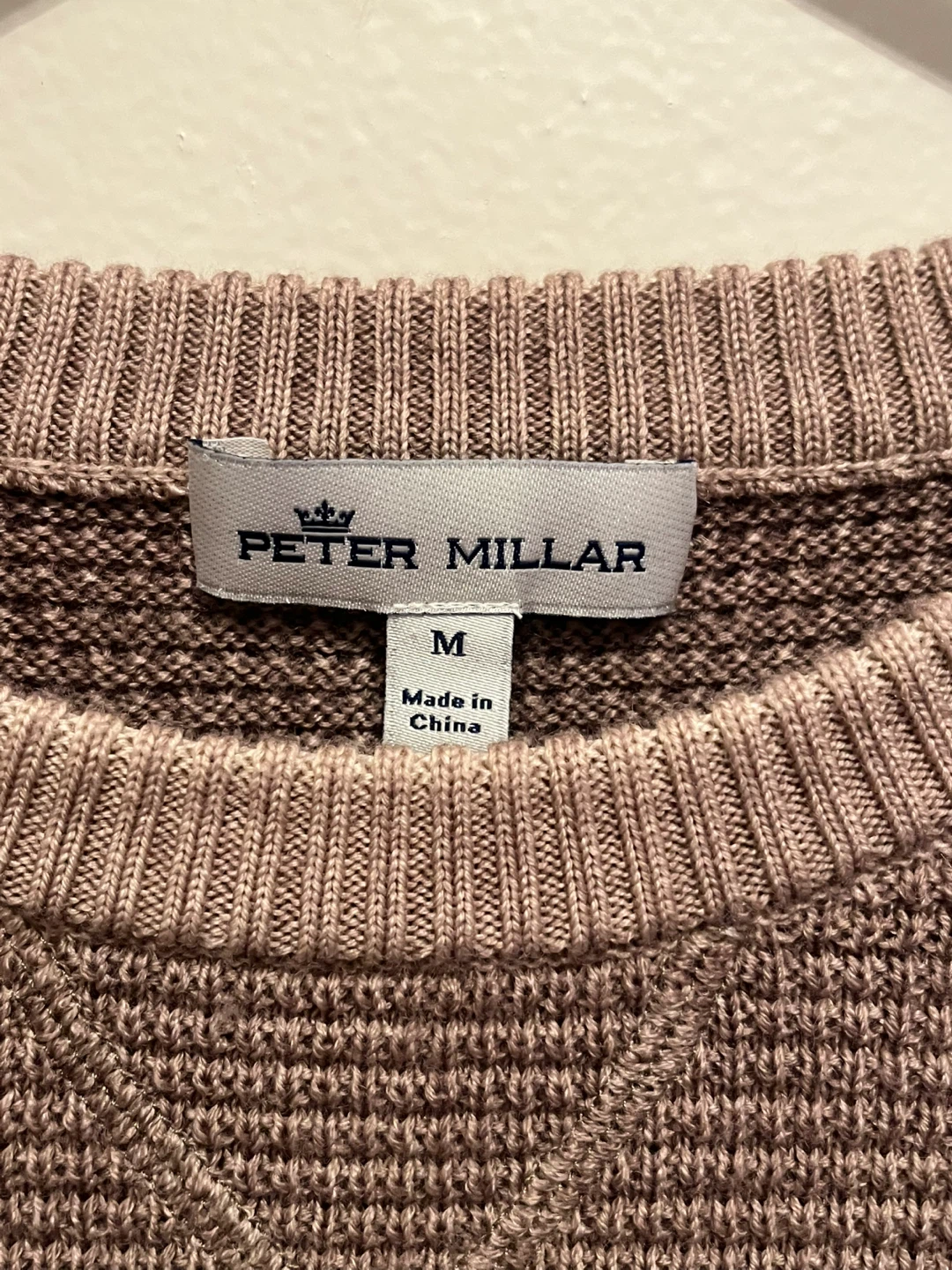 Peter Millar Merino Wool Sweater - Size M - photo 3