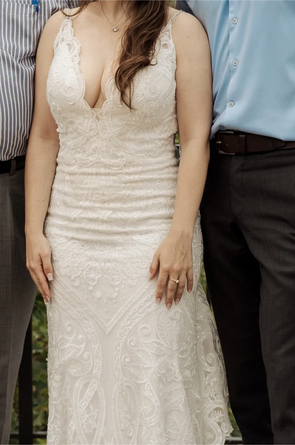 Allure Bridal Wedding Dress - Lace, Mermaid Style image indicator(8)