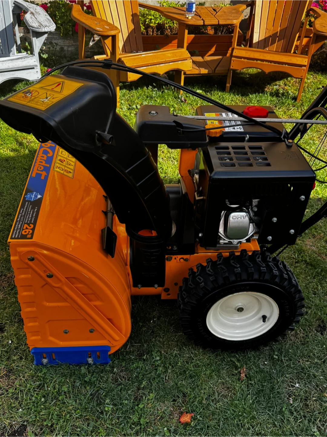 Cub Cadet 26" Snow Blower - photo 5