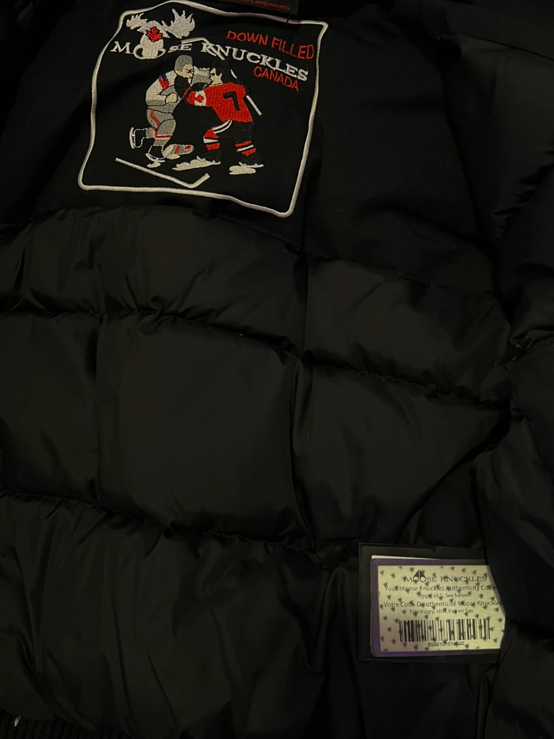 Moose Knuckles Down Filled Bomber Jacket - photo 3