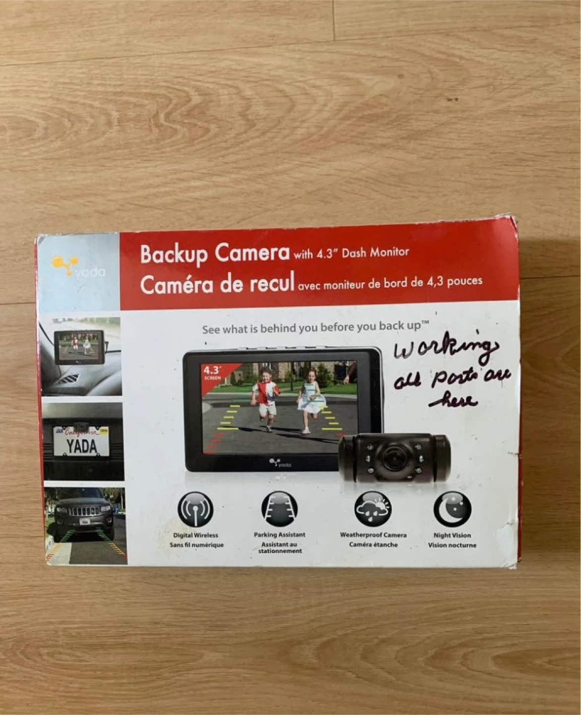 Yada Backup Camera with 4.3" Dash Monitor - photo 2
