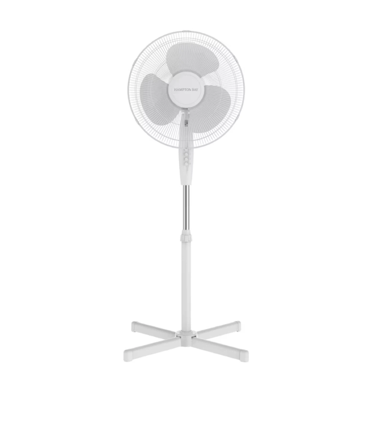 Hampton Bay White Stand Fan
