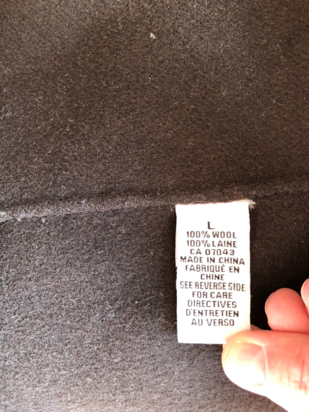 Alexandra Bartlett Brown 100% Wool Jacket image indicator(6)