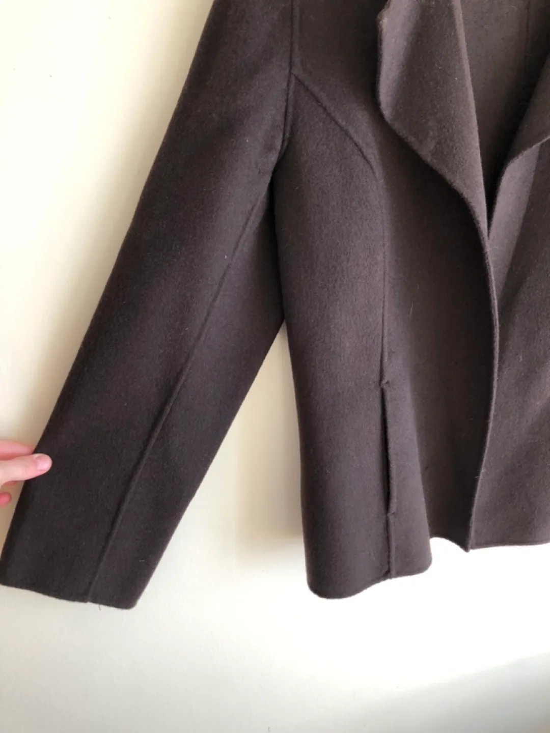 Alexandra Bartlett Brown 100% Wool Jacket image indicator(9)