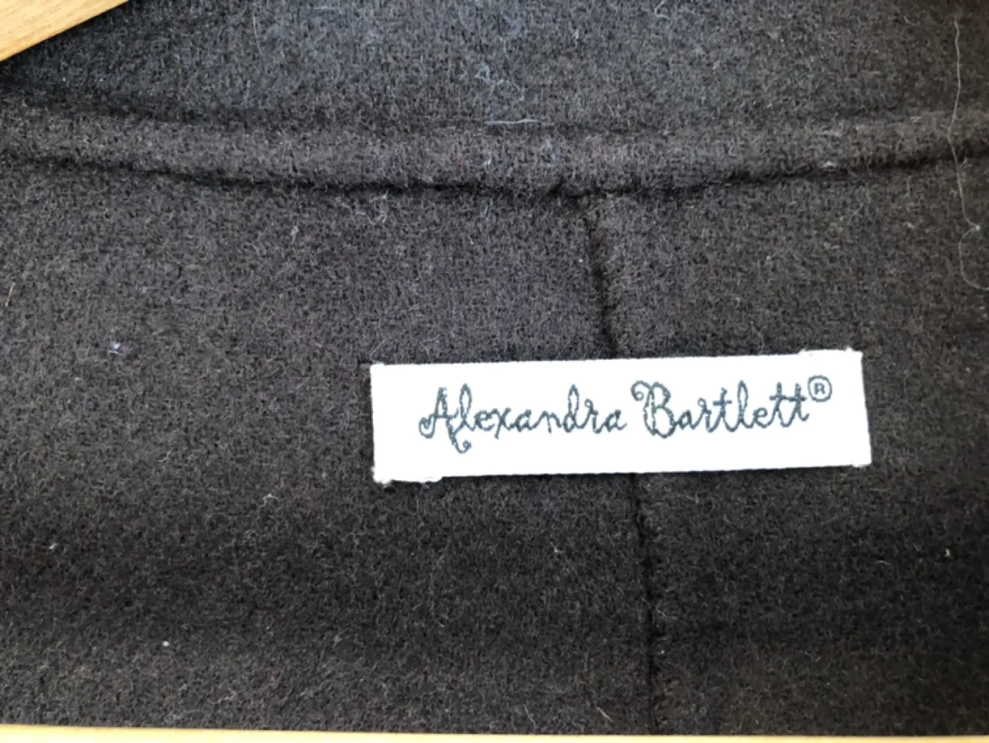 Alexandra Bartlett Brown 100% Wool Jacket image indicator(8)