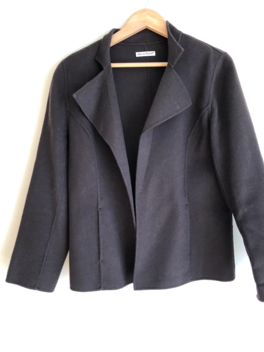 Alexandra Bartlett Brown 100% Wool Jacket image indicator(10)