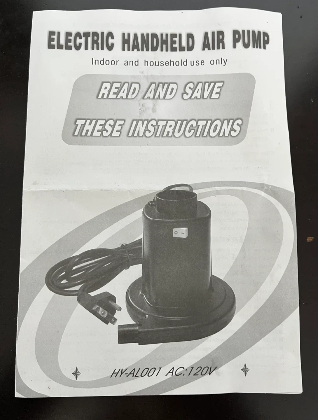 Poolmaster Power Air Pump for Inflatables image indicator(3)