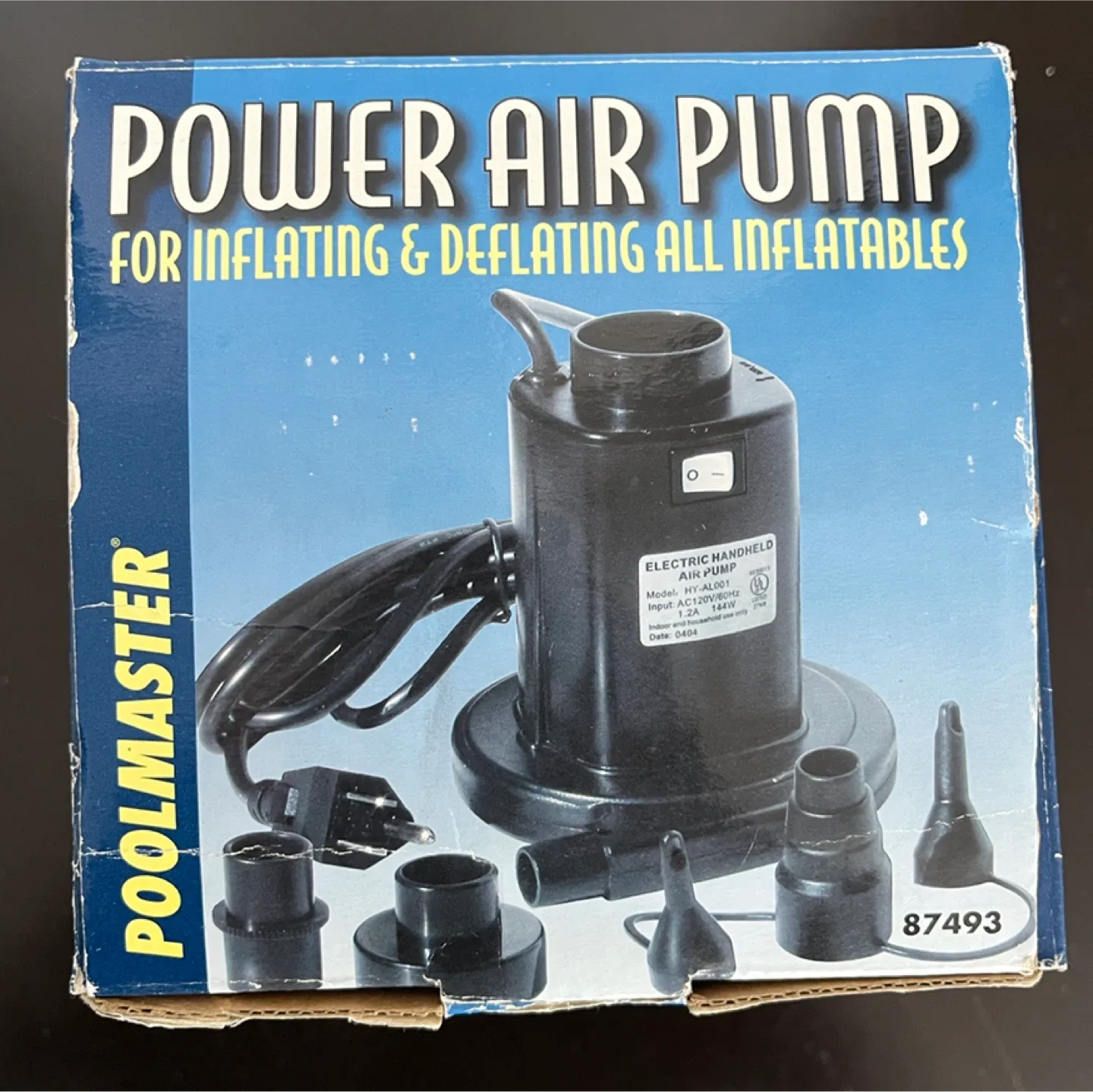 Poolmaster Power Air Pump for Inflatables image indicator(4)