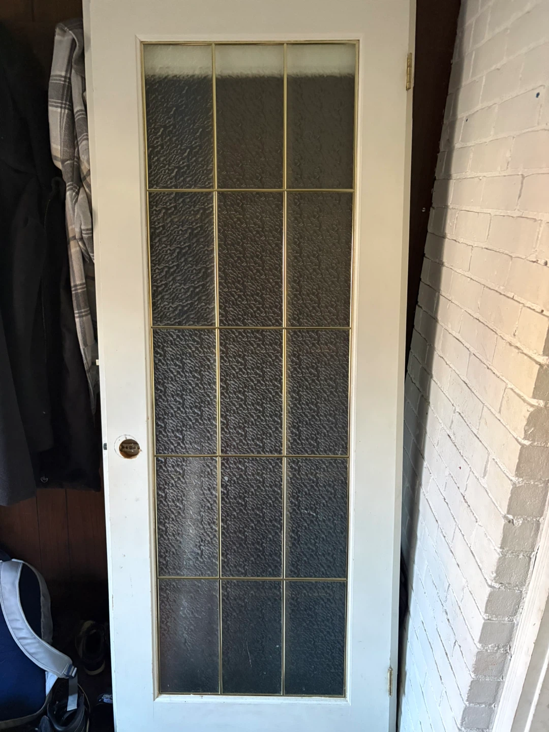 Interior Door with Glass Panes
