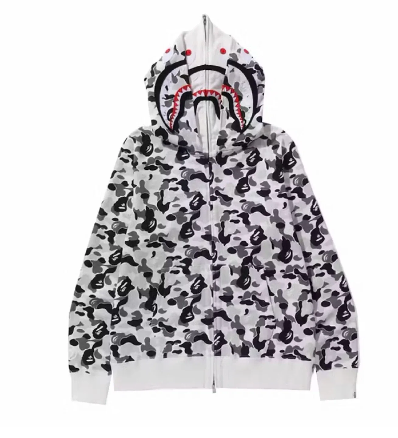 BAPE Shark Camo Full Zip Hoodie image indicator(3)