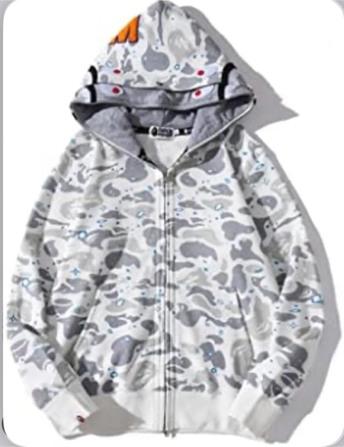 BAPE Shark Camo Full Zip Hoodie image indicator(4)