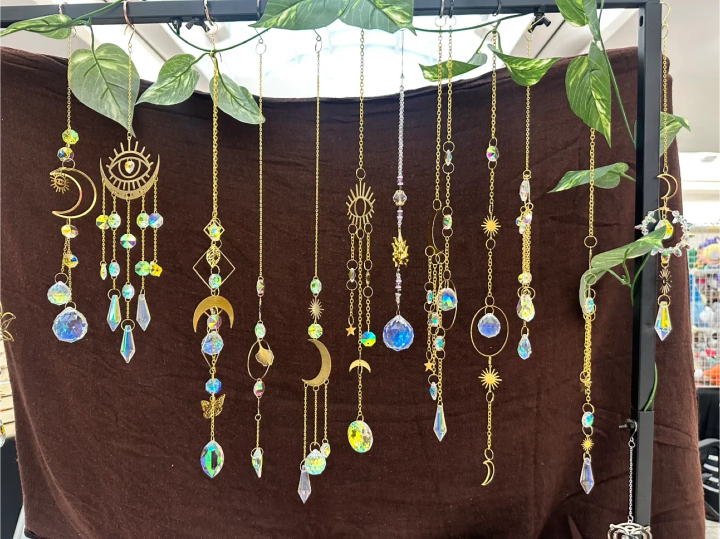 Crystal Sun Catchers - Set of Unique Designs