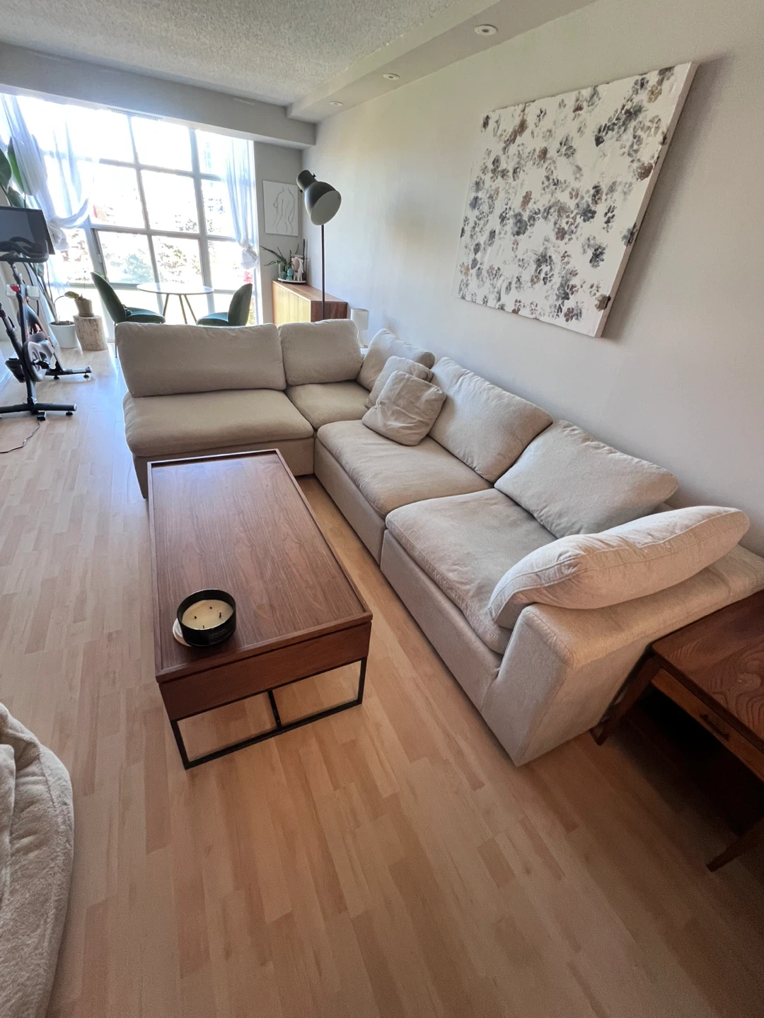 Structube Soft Beige Modular Sectional Sofa - photo 3