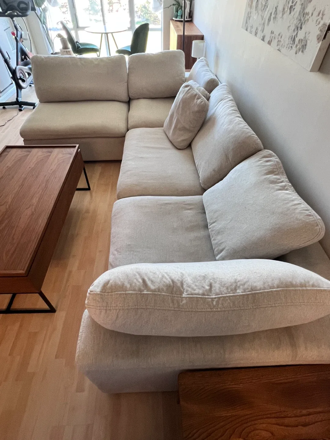 Structube Soft Beige Modular Sectional Sofa image indicator(2)