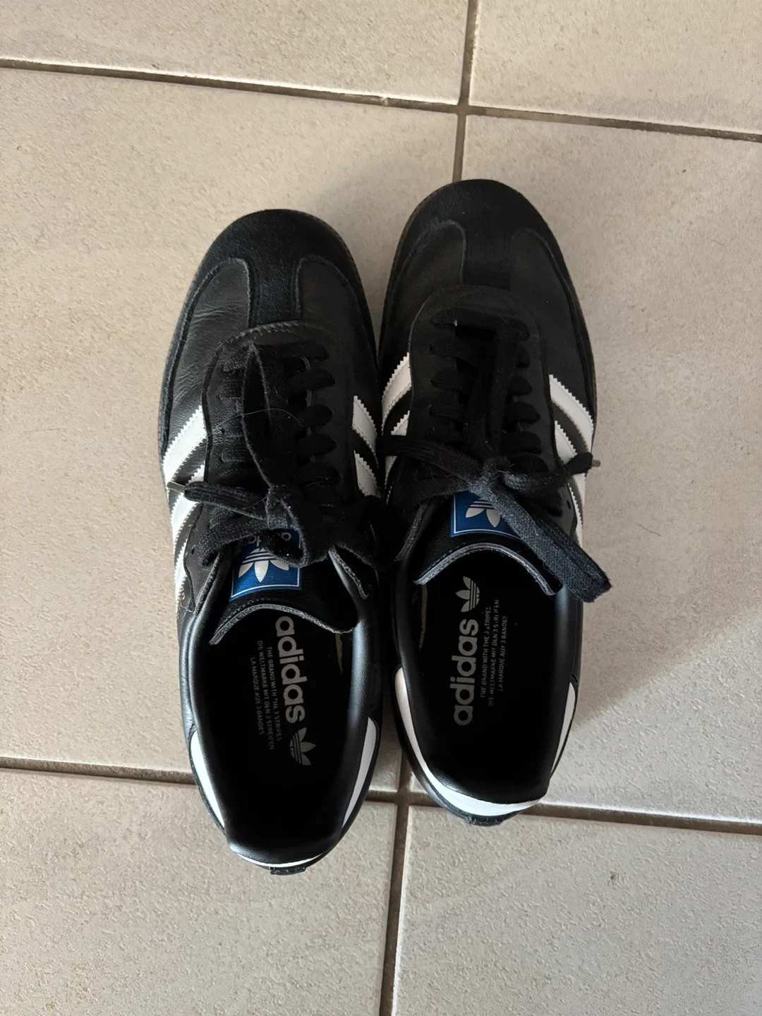 Adidas Samba OG Black/White, US 8