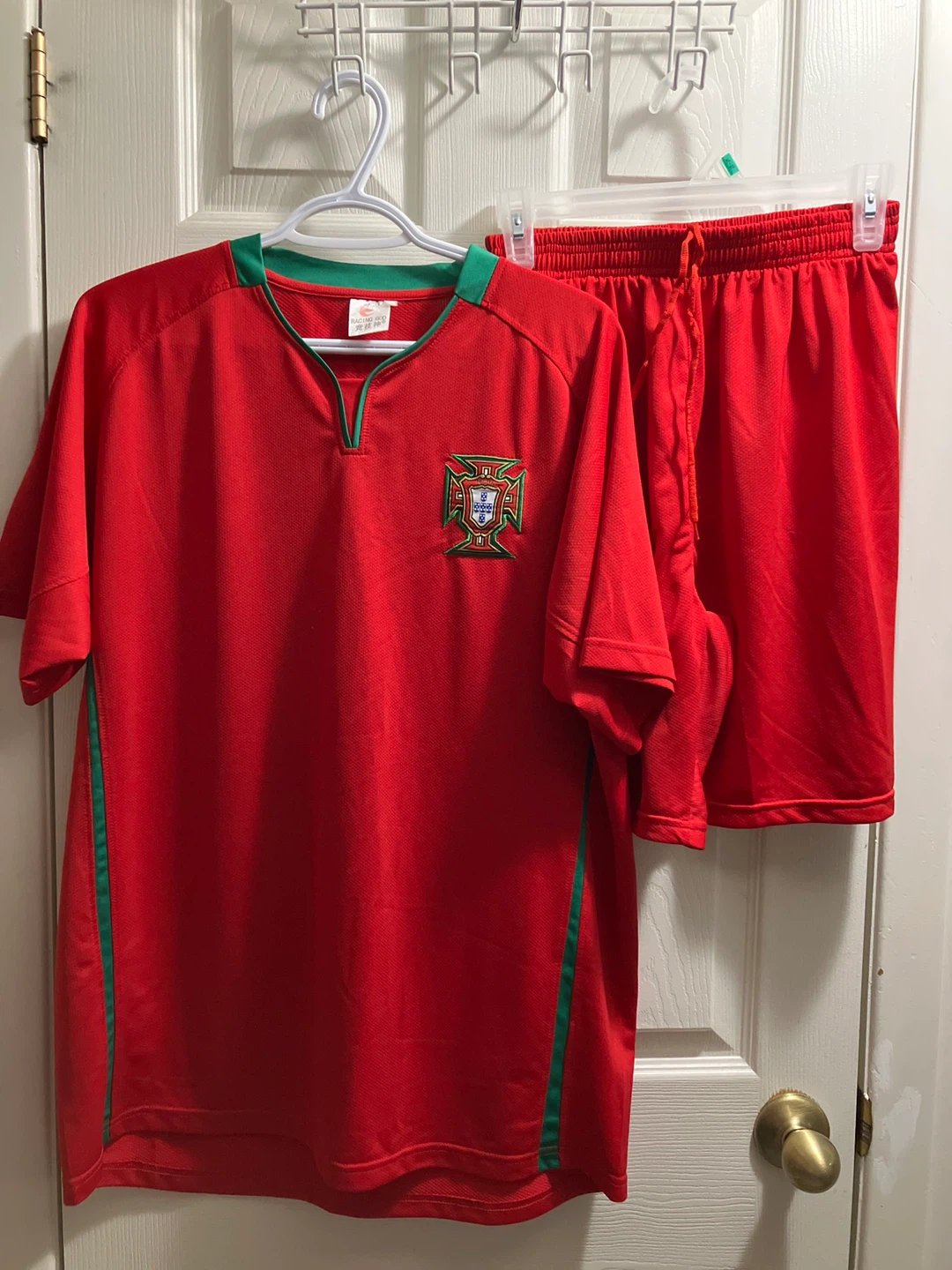 Portugal Soccer Jersey and Shorts Set