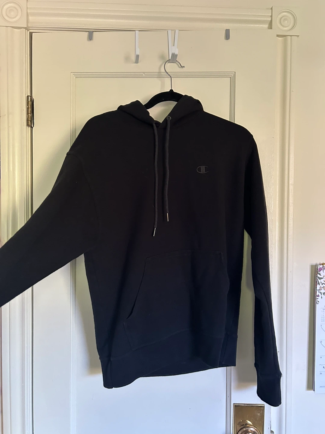 Champion Black Hoodie - Size Small - photo 2