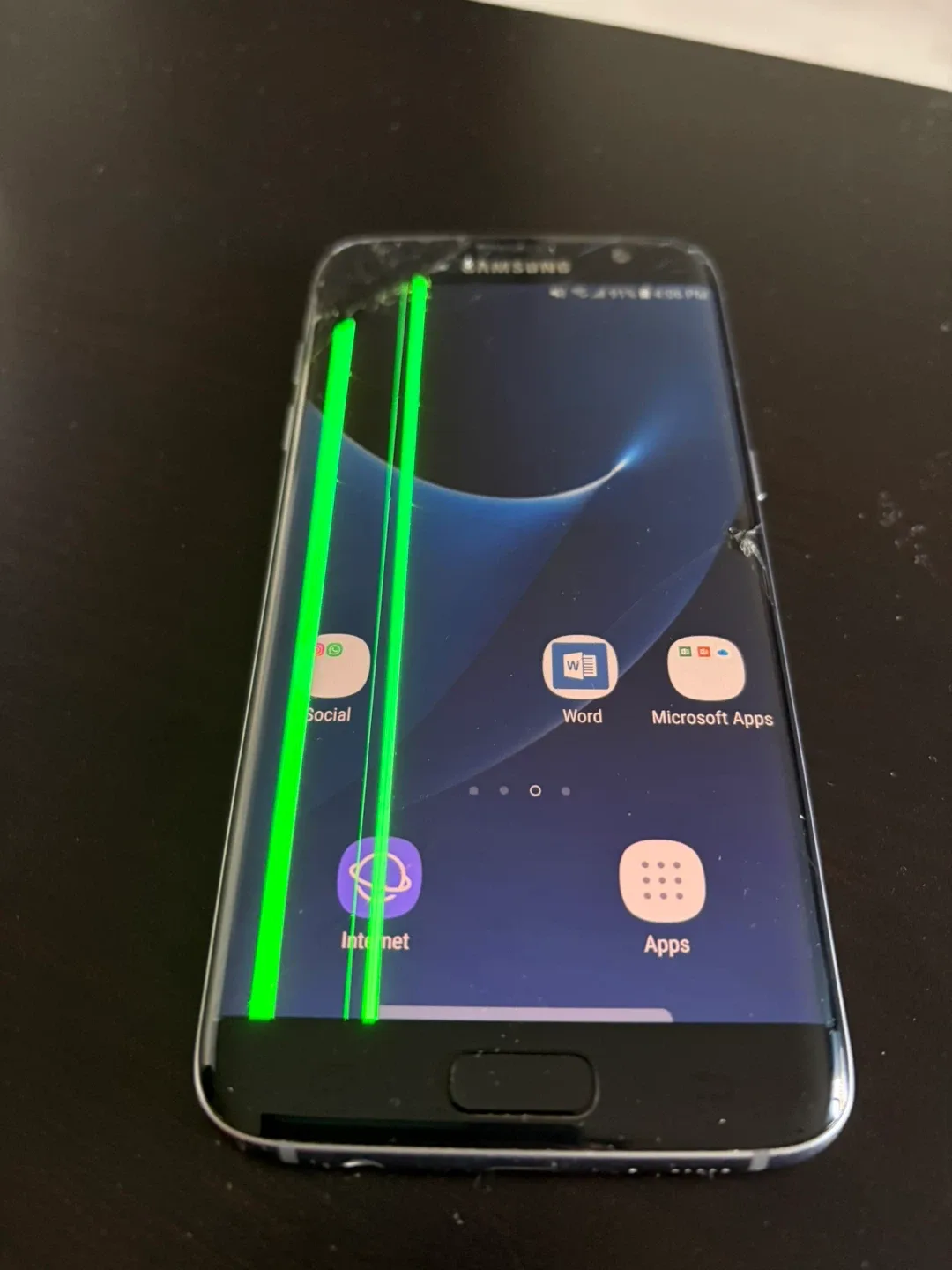 Samsung Galaxy S7 Edge - Damaged image indicator(5)