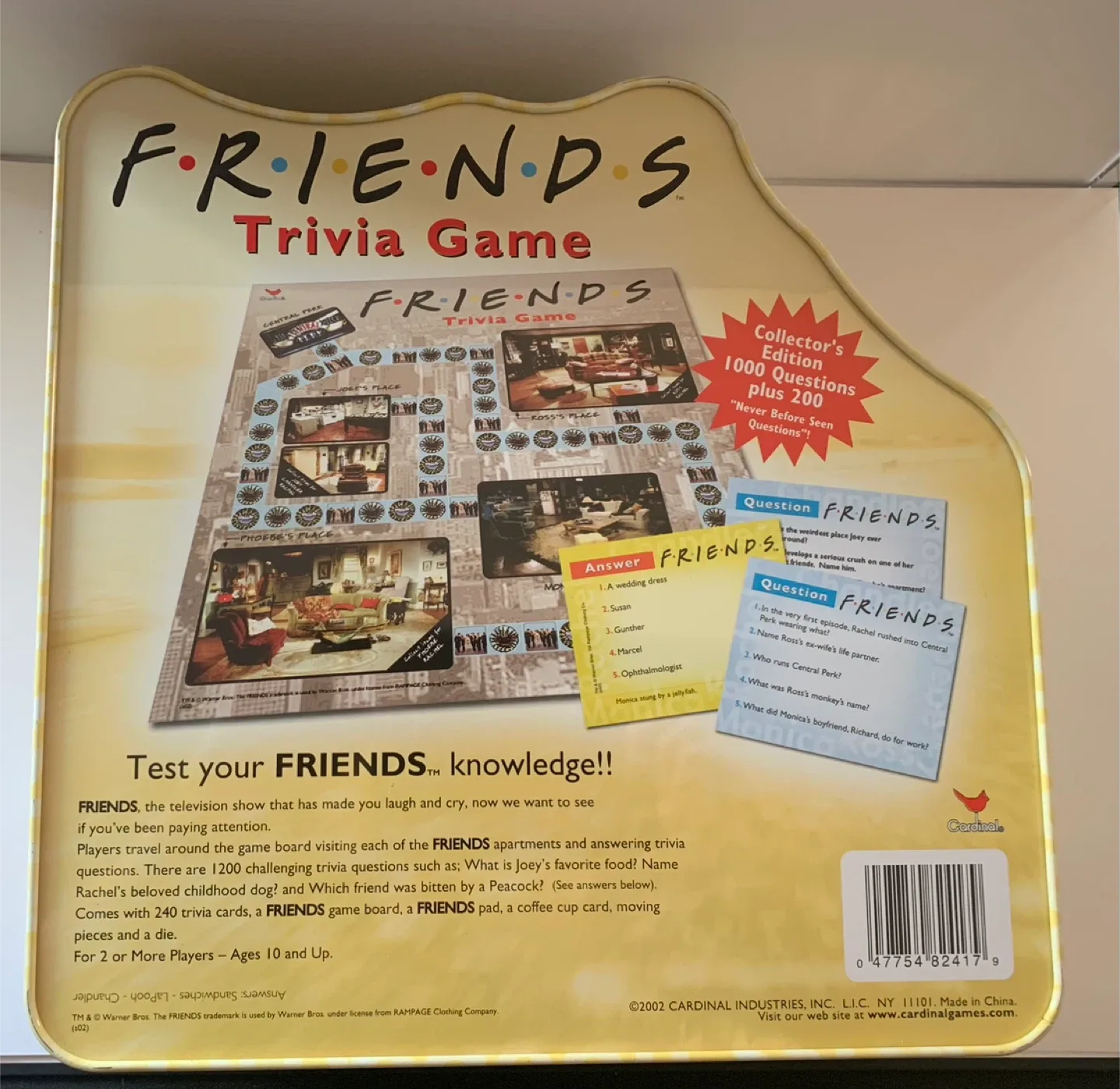 Friends Trivia Game - Collector's Edition image indicator(3)