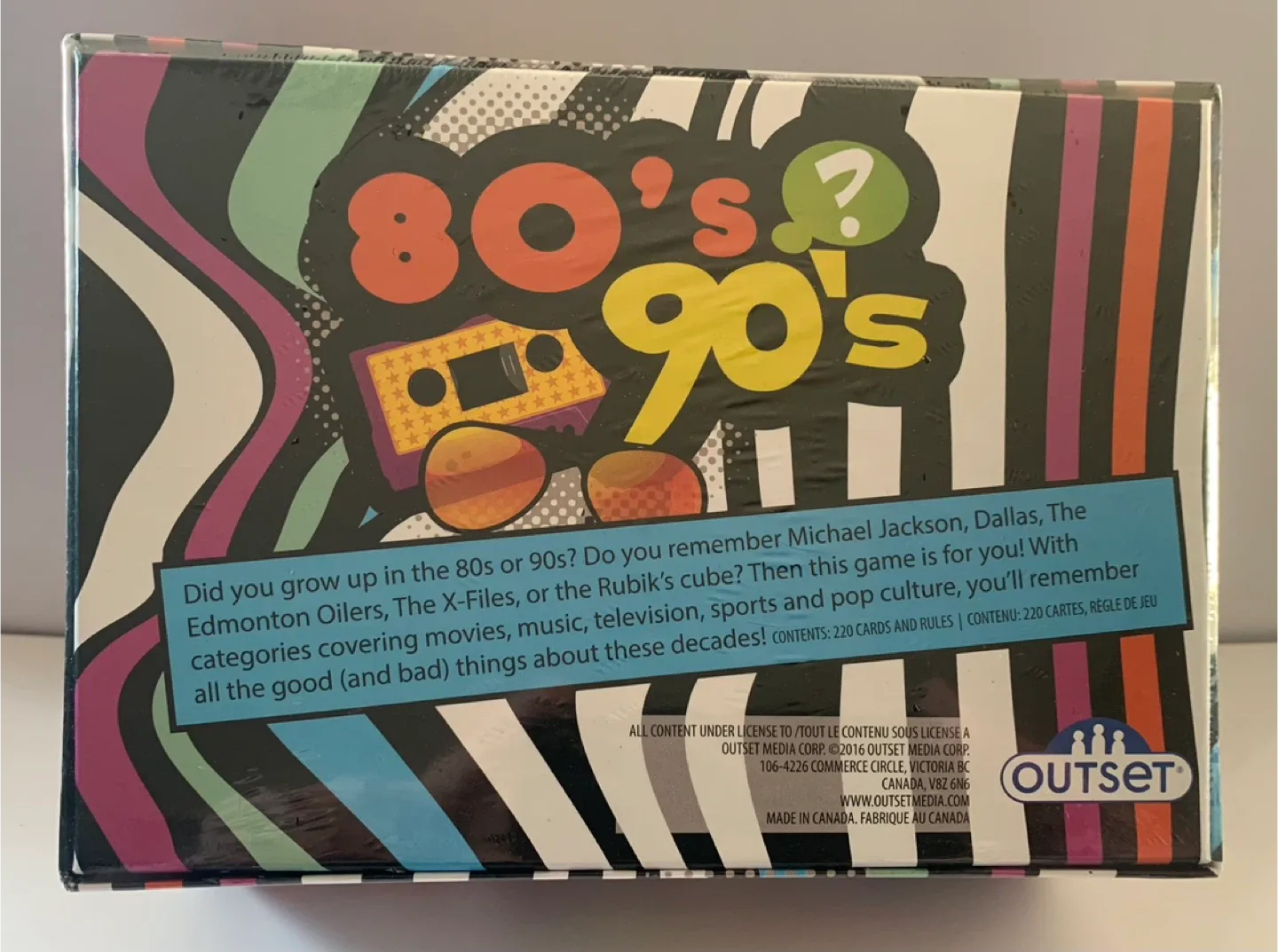 Outset 80's vs 90's Trivia Game - New image indicator(2)